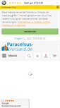 Mobile Screenshot of paracelsus-versand.de